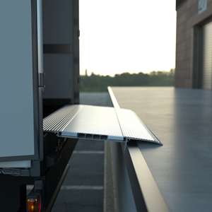 Puente Móvil para Carretillas Elevadoras, Rampa de Carga de Aluminio de Alta Resistencia con Perfiles Extruidos H40, Capacidad de 6000 kg - Product Image 2