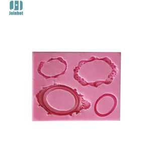 Vintage Style Picture Frame Silicone Mold Rectangle Cake Decorating Fondant Chocolate Cake Decoration DIY Baking Mold Wedding - Product Image 3