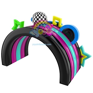 Arche de bienvenue gonflable pour festival de musique en plein air, thème aquatique, équipement de décoration gonflable pour activités - Product Image 3