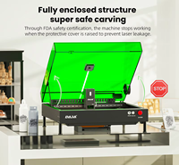 Machine de gravure laser intelligente DAJA A8, très vendue, imprimante de gravure 20W pour les projets DIY de grande taille, pour matériaux non métalliques et métalliques