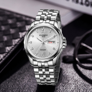 Reloj Automático con Calendario y Logotipo Personalizado OEM, Acero Inoxidable 316L, Movimiento Japonés NH36, Relojes Mecánicos para Hombre, 50M de Resistencia al Agua - Product Image 2