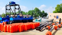 Mini-dragueuse à haute fiabilité à vendre, machine de dragage de sable et dragueuse submersible pour l'extraction de sable et le nettoyage des étangs