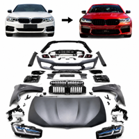 Kit de pare-chocs modifié pour BMW Série 5 F10 2010-2017, amélioré au style M Tech, kit carrosserie M-sports, pare-chocs avant et arrière, ailes, kit carrosserie