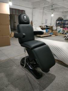 Mesa de Masaje Facial Eléctrica de 3 Motores, Ergonómica, Moderna y Estética, de Cuero PU, con Esponja de Alta Densidad para Camilla de Belleza, Gran Venta - Product Image 3