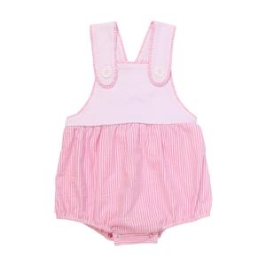 Ropa de Bebé Niña al por Mayor, Rompers de Verano de Seersucker, Mono de una Pieza para Bebés - Product Image 4