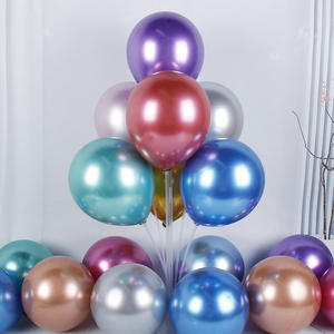 Vente en gros <span class=keywords><strong>Ballon</strong></span> en latex métallique brillant pour fête <span class=keywords><strong>Al</strong></span> Por Mayor <span class=keywords><strong>Ballon</strong></span> en latex hélium épais de 12 pouces pour décoration d'anniversaire - Product Image 6