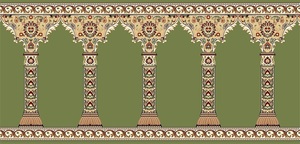 Tappeti da preghiera di nuova concezione e tappeti in peluche per il soggiorno della moschea; tappeti per moschea realizzati su misura. - Product Image 3