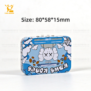 Trẻ Em Chống Nắp Bản Lề <span class=keywords><strong>Tin</strong></span> Jar <span class=keywords><strong>Container</strong></span> Nhà Máy Tùy Chỉnh Kín Kim Loại Cr Hộp Thiếc Cho Kẹo Thuốc Lá Thuốc Lưu Trữ An Toàn - Product Image 4