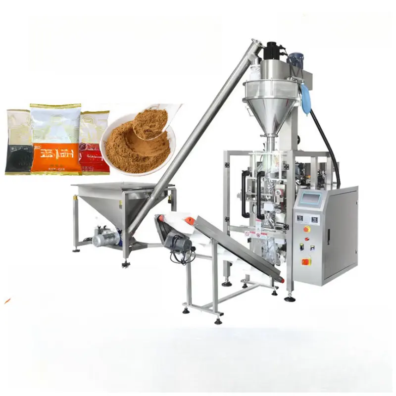 Mesin kemasan bubuk kue panas presisi tinggi mesin kemasan untuk tegangan bisnis kecil 220v/380v