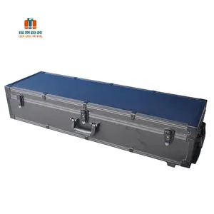 Chine Fournisseur Accessoires De Matériel En Aluminium Dur Stockage Flight Case avec Chariot et Roues