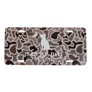Placa Metálica Personalizada de Estilo Vintage para Matrícula de Coche - Product Image 2
