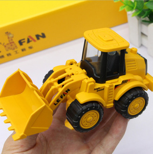 Tirez voiture jouets rétro classique véhicule ingénierie modèles voitures pelle grue Bulldozer rouleau <span class=keywords><strong>Ambulance</strong></span> enfants garçons jouets - Product Image 2
