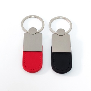 Fabricant de porte-clés en cuir en gros, porte-clés personnalisés en cuir PU avec logo de marque de voiture, porte-clés en métal et cuir sur mesure - Product Image 2