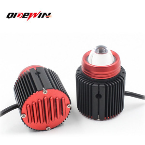 QIDEWIN ไฟสปอร์ตไลท์ LED สำหรับมอเตอร์ไซค์ 1500lm ชนิดเลนส์อะลูมิเนียม ไฟหน้าแบบติดตั้งเพิ่มเติม อัพเกรด - Product Image 3