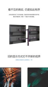 ขาตั้งจอคอมพิวเตอร์แบบปรับได้ 10-27 นิ้ว สำหรับจอ 4 จอ แบบติดตั้งบนโต๊ะ - Product Image 4