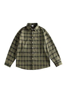 <span class=keywords><strong>Camicia</strong></span> da <span class=keywords><strong>uomo</strong></span> di tendenza, stile retrò <span class=keywords><strong>giapponese</strong></span>, a blocchi di colore, a quadri, a maniche lunghe, monopetto, con perline, colletto risvoltato, trattamento anti-piega. - Product Image 4