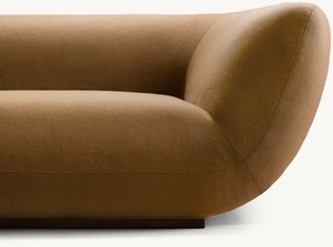 Sofá escultórico clásico contemporáneo OEM, muebles de sala de estar de lujo, sofá cómodo suntuoso de loto - Product Image 4