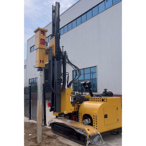 Mesin Solar <span class=keywords><strong>Piling</strong></span> kualitas tinggi Crawler Pile Driver dengan GPS Leveling & sistem Remote Control menampilkan inti komponen mesin - Product Image 6