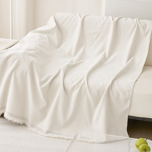Boyaa Chenille <b>Sofa</b> <b>Cover</b> 180 x 300cm Waterproof Solid White Full Coverage Living Room Modular <b>Sofa</b> Slipcover - Product Image 4