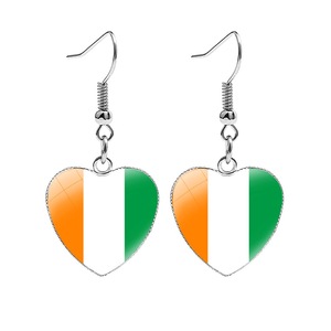 Pendientes con Bandera <span class=keywords><strong>de</strong></span> la Victoria del <span class=keywords><strong>Campeonato</strong></span>, Edición Especial con Estampado Dorado, Adorno para Eventos Deportivos - Product Image 5