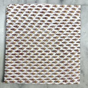 Lightweight Soft Combed <b>Cotton</b> <b>Fabric</b> with Florals Pattern Breathable Quick-Dry Eco-Friendly for Dresses-Made Rajasthan for All - Product Image 6