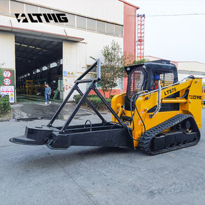 Mesin Pemindah Tanah Mini Track Skid Steer Loader LTMG Teleskopik CE EPA Bermesin Diesel dengan Aksesoris - Product Image 2