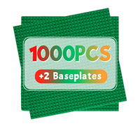 Plaque de base de construction Gobricks GDS-1201 en ABS, 48 x 48, pour blocs de construction MOC