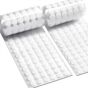 High Quality Nylon Fabric Fastener Tape Eco-Friendly Self-Adhesive Double Sided <strong>Hook</strong> <strong>and</strong> <strong>Loop</strong> Dots - Product Image 1