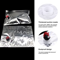 Sac à bretelles 1L 2L 3L 5L 10L 15L 20L 20L,25L,50L 100L 200L sacs aseptiques vin eau liquide sac en boîte pochette à jus en boîte