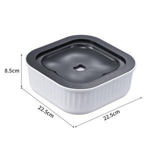 नए स्वचालित एब्स पालतू पानी का कटोरा स्प्लैश-प्रूफ फ्लोटिंग बाउल कार सस्पेंशन डिस्पेंसर - Product Image 6