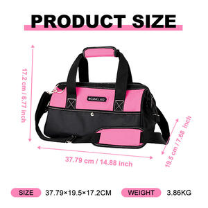 ชุดเครื่องมือสีชมพูชุดเครื่องมือซ่อมแซมแบบพกพาสำหรับผู้หญิงชุดเครื่องมือซ่อมแซมแบบปรับแต่งได้สำหรับครัวเรือนสีม่วงสีชมพู246ชิ้น - Product Image 3