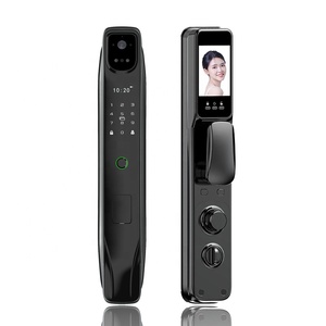 Wifi Tuya נגד גניבה אלקטרוני דיגיטלי Cerradura Inteligente חכם דלת מנעול עם מפתחות ענן מצלמה דלת עץ דלת CN; גואה - Product Image 2