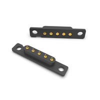 Connecteur de charge Pogo Pin personnalisé à ressort multi-contacts avec boîtier assemblé plaqué or pour caméras d'action et appareils intelligents