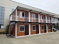 Villa Móvil Prefabricada de Acero Ligero, Económica, Personalizada de Fábrica, Transpirable, de Ensamblaje Rápido