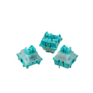 สวิตช์คีย์บอร์ดแบบกลไกตรง Qingxia สวิตช์ควบคุมด้วยไฟนำทาง5Pin สลับร้อน - Product Image 5