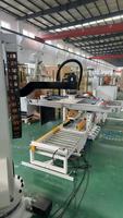 Robot de palettisation et de depalettisation à colonne pour la palettisation de farine de blé en sacs dans les usines de transformation des céréales