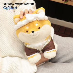Con licencia oficial <span class=keywords><strong>Genshin</strong></span> <span class=keywords><strong>Impact</strong></span> lindo juguete de peluche suave Animal perro juguetes de peluche <span class=keywords><strong>Genshin</strong></span> <span class=keywords><strong>Impact</strong></span> Taroumaru juguete de peluche - Product Image 1