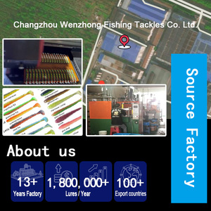 WZ FJB plástico macio oco isca peixe artificial massa isca artificial pesca macio worm plástico atacado personalizado aceitar - Product Image 6