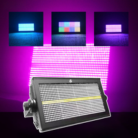 Projecteur stroboscopique 240W 8+8 avec effets Wash RGB et stroboscopique blanc, effet cheval de course 8 zones, éclairage de scène DMX pour DJ, clubs, bars et soirées