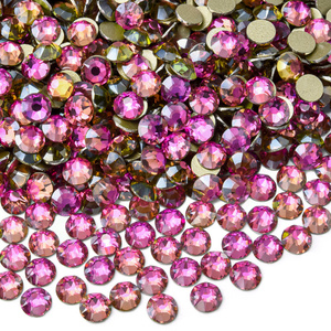 Blinginbox พลอยแก้วพลอยเทียมแบบหลังเรียบตัดเป็น2088 SS16-SS30เล็บแบบไม่ใช้ความร้อนสำหรับเครื่องแต่งกายในงานเทศกาล - Product Image 3