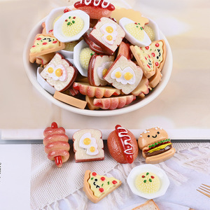 Miniature 3D en résine : Modèle de simulation alimentaire, aimant de réfrigérateur, décoration pour maison de poupée - Product Image 2