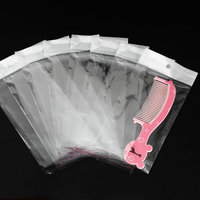 Sacs en plastique transparents BOPP avec bande adhésive personnalisée pour l'emballage des produits de consommation quotidiens