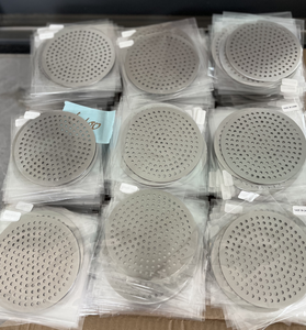 Stainless Steel 304/316 Square Hole Porous Wire Mesh Round Perforated Metal Mesh for Bathroom Use Bath & <b>Toilet</b> Supplies - Product Image 3