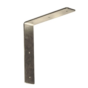 Pièces d'estampage de tôle personnalisées à 90 120 degrés Support en forme de L Support d'angle mural en métal Supports d'étagère pour l'utilisation de meubles - Product Image 2