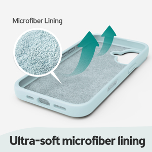 Funda de Silicona Premium <span class=keywords><strong>para</strong></span> Teléfono 15, Resistente a Golpes, Impermeable, Suave y Resistente a Arañazos, con <span class=keywords><strong>Forro</strong></span> de Microfibra Ultrafino - Product Image 4