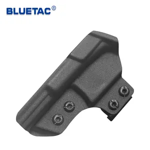 Bluetac açık dişli Kydex IWB gizleme tabanca kılıfı İç kemer gizli taşıma ayarlanabilir Cant tabanca kılıfı