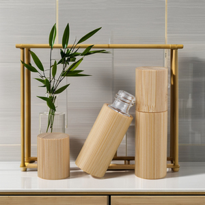 Desain baru rol bambu untuk botol deodoran bola botol rol parfum kaca kosong 3ml <span class=keywords><strong>5ml</strong></span> 10ml untuk minyak esensial Perawatan Kulit Cre - Product Image 5