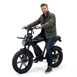Vélo de montagne <span class=keywords><strong>électrique</strong></span> 36V 12Ah 250W avec cadre en alliage d'aluminium de 20 pouces, moteur à moyeu arrière à 6 vitesses, frein à disque, batterie au lithium, 50KM/H - Product Image 1