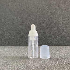 JIE MEI 60ML 2oz PET transparente jabón de manos burbuja embalaje logotipo personalizado vacío limpiador Facial bomba de espuma Mousse <span class=keywords><strong>Bo</strong></span> - Product Image 6