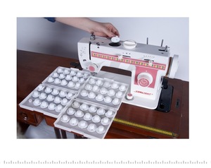 Machine à coudre multifonctionnelle de qualité supérieure Jh307 308 <span class=keywords><strong>Beefly</strong></span>, idéale pour les enfants, les débutants, les studios britanniques et l'usage domestique, prix avantageux en Chine - Product Image 4